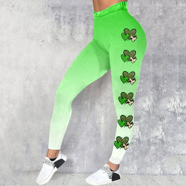 WILLBEST Leggings de Yoga Estampados Para Mujer, de Cintura Alta, Para Entrenamiento, Running, Deportes, Cómodos, Elásticos, Con Control de Ajuste, Ropa Deportiva Chica