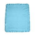 thumbnail image 4 of BabyFad Minky Ultra Blue 9 Piece Crib Bedding Set, 4 of 4