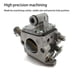 thumbnail image 5 of Riwesomey Carburador de cortadora de césped de Metal, sierras de cadena bruñidas universales portátiles, recortadora de motocicleta, Herramientas eléctricas, 5 of 6