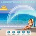 thumbnail image 5 of Beach Tent Canopy 10'x10' Sun Shelter for 6-8 Person Beach Canopy Tent Sun Shade Easy Setup Beach Shade Canopy Portable Beach Tent UPF 50+ Waterproof, 5 of 14