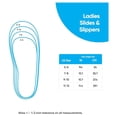 thumbnail image 6 of Disney Ladies Winnie The Pooh Slides, Comfort Pooh Slip On Slippers Black White - 8, 6 of 6