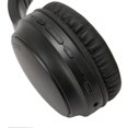 thumbnail image 3 of Active Noise Cancelling Bluetooth Headphones, Dual Playback Mode, Foldable, Wireless, for Travel and Office, Black, 3 of 4