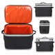 thumbnail image 4 of Bolsa térmica para refrigerador de alimentos, almacenamiento en frío portátil para uso doméstico o en coche, 20L, para acampar y pescar, color negro YUNYI BRAND Deportes, 4 of 8