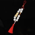 thumbnail image 6 of jiaping Lotus Beads Car Pendant Automotive Accessories Decorative Resin Universal Tassel E, 6 of 9