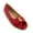 Red, variant on Open Toe Wedge Flat