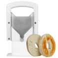 thumbnail image 2 of EIMELI LHX MKBL Coupe-Bagel Trancheur avec Poignée de Sécurité Trancheur de Bagel Domestique Coupeur de Bagel en Acier Inoxydable Coupeur de Précision pour Bagel Trancheur de Pain Réutilisable Trancheur de Muffins Portable Facile à Nettoyer, 2 of 11