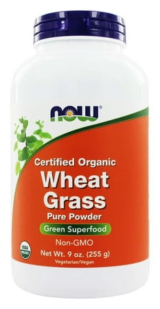 NOW Foods – Wheat Grass Powder Organic – 9 oz.