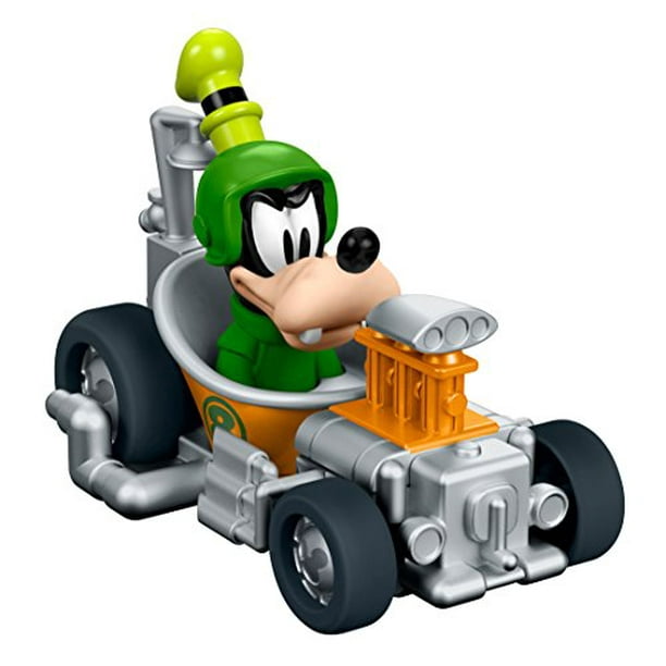Fisher-Price Disney Mickey et les Coureurs de Roadster - le Véhicule Moulé sous Pression de Goofy