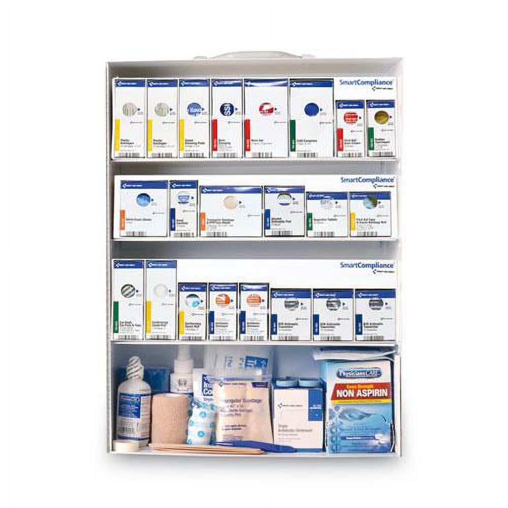 ACME United 91131 100-Person Retrofit Grid System First Aid Kit with ANSI Compliant