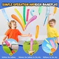 thumbnail image 2 of BallsFHK Rocket Balloons 100-Pack , 40-Inch Whistling Flying Party Balloons, Assorted Colors, Outdoor Kids Toys For Birthdays & Events, 2 of 3