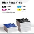 thumbnail image 6 of SP01 Sublimation Ink Cartridge SP1 SP01BKS SP01CS SP01MS SP01YS Ink Cartridge Compatible for Brother SP-1 Sublimation Inkjet Printer (4 Pack, BCMY), 6 of 7
