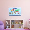 thumbnail image 3 of 1 juego de pósteres de mapas de países del mundo de geografía, pósteres de geografía interesantes, pósteres de aprendizaje para el hogar, 3 of 8