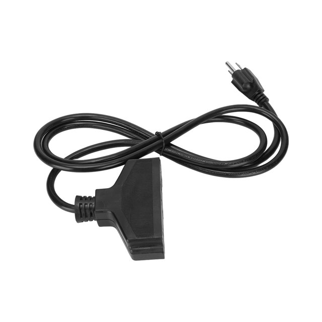 Cordon Séparateur d'Alimentation, Rallonge Électrique 3 Prises Cordon d'Alimentation Robuste Rallonge d'Alimentation Artisanat Supérieur
