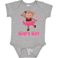 thumbnail image 3 of Inktastic Gigi's Girl monkey Girls Baby Bodysuit, 3 of 5