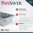 thumbnail image 4 of PanSaver 42002 Ovenable Pan Liners Full Size, 6-Inch Deep [50 Liners], 4 of 5
