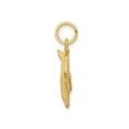 thumbnail image 3 of 10K Yellow gold Airplane Charm Pendant Necklace with Chain, 3 of 4