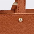 thumbnail image 4 of Conjunto De 4 Piezas Para Mujer, Bolso De Mano, Bolso De Hombro, Billetera Y Tarjetero, Elegante Mochila Multifuncional, Bolsos De Viaje De Gran Capacidad, Bolsos De Hombro Cateissary  AP006301-03, 4 of 6