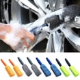 thumbnail image 2 of Brosse de Lavage de Roue de Voiture Portable en Microfibre Gris, 2 of 8