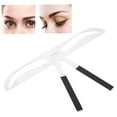 thumbnail image 1 of ZOUSSIQI Professional Eyebrow Template - Shaping Stencils Makeup Eyebrow Balance Ruler Lady's Rule Make-up Tool Effect and Simple Operation(Silk Fog Eyebrow) CA919-20749, 1 of 9