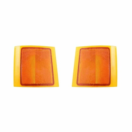 - NEW PAIR OF SIDE MARKER LIGHTS FITS GMC K1500 K1500 SUBURBAN GM2551143 GM2550143