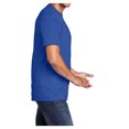 thumbnail image 3 of Mens Core Cotton Male T-Shirts True Royal M, 3 of 6