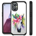 thumbnail image 1 of Compatible with OnePlus Nord N20 5G Hybrid Fusion Guard Phone Case Cover (Unicorn Flower), 1 of 1