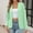 Green, variant on Lightweight Blazer for Women Long Sleeve Slim Fit Open Front Back Slit Business Casual Jackets Outerwear