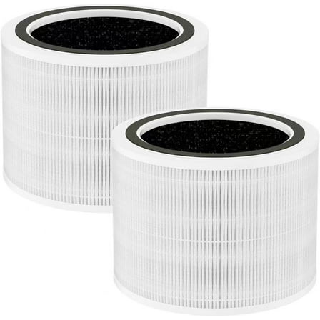 2-Pack Core 200S Replacement Filter for LEVOIT Core 200S Air Purifier, H13 True HEPA Filter and Activated Carbon, Replace Core 200S-RF