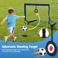 thumbnail image 4 of Doulami Soccer Goal 4x6ft Portable Soccer Goal for Backyard, Set of 2, Pop Up Soccer Net ,Training Equipment with Soccer Ball, Ladder, Cones, Targets, 4 of 12