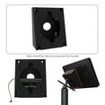 thumbnail image 2 of CTA Digital Premium Wall Mount for Tablet, Kiosk, Workstation, Enclosure - Black (add-vesawb), 2 of 5