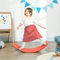 thumbnail image 2 of Qaba 32.3" Balance Board Wobble Board Kids Curvy Rocker Board for 3-6 Years, 2 of 10