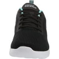 thumbnail image 2 of Skechers Women's Go Walk Joy-15641 Sneaker Black/Aqua 10 Wide, 2 of 5