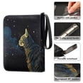 thumbnail image 5 of ALAZA Cat at Starry Trading Card Binder 4 Pocket Cards Collection Album 400 Folder Holder, 5 of 6