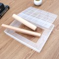 thumbnail image 2 of EeaseCA 5pcs Nougat Making Tools Kit Handmade DIY Candy Mold Reusable Non-stick Pastry Baking Plate (Plate+Box+Sticks+Mat), 2 of 8