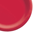 thumbnail image 3 of Elegani Round Paper Lunch Plates - Apple Red, 8.5 Inches (50 count), 3 of 3