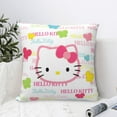 thumbnail image 6 of Hello Kitty Pillow Cover, Square Throw Pillow Cases For Couch Sofa Bed Living Room,Home Decorative, 26"X26", 6 of 9