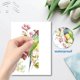 thumbnail image 3 of 8 hojas de calcomanías de pared con diseño de plantas, colibríes, flores y mariposas, vinilo adhesivo para ventana, impermeable, extraíble., 3 of 9