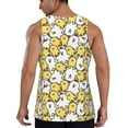 thumbnail image 3 of Gaeub Cartoon Chicken Men's Athletic Tank Top, Workout Sleeveless Shirts, Running Tank Tops for Gym, Running, Training - Small, 3 of 9