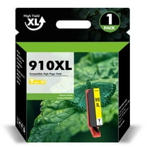 910 910XL Ink Cartridges Compatible for HP 910XL 910 Color Ink for OfficeJet Pro 8020 8025 8028 8035 8010 8022 8015 8018 Printer Compatible for HP 910 Ink Cartridge (1 Pack Yellow)