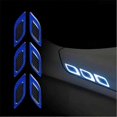 thumbnail image 3 of 6pcs/Set Car Reflective Stickers Anti-Scratch Safety Warning Sticker for Truck Auto Motor Exterior Decorative Accessories, 3 of 5