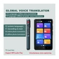thumbnail image 3 of 135Languages 4inches Touch Wifi Offline AI Voice Translator Device,Speech Interactive Smart Instant, 3 of 7