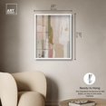 thumbnail image 4 of Muted Palette I Shadowbox Print Neutral Boho Art by Art Remedy, White Frame, 24 x 30, 4 of 6