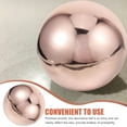 thumbnail image 3 of BRIGHTFUFU Bola Decorativa De Inoxidable Rosa Oro Para Jardín Con Superficie Reflectante Pulida, 3 of 6