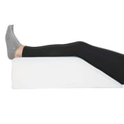 ALL SETT HEALTH Leg Elevation Pillow - Full Cooling Gel Memory Foam Top, High-Density Leg Rest Elevating Foam Wedge- Relieves and Recovers Foot and Ankle Injury, Leg, Hip and Knee Pain, Improves Blood Circulation