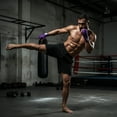 thumbnail image 7 of Mexican Style 200 Inch Elastic Handwraps - Breathable, Durable, Machine Washable for MMA, Boxing, Kickboxing, Muay Thai, Purple, Sold as a Pair, 7 of 7