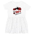 thumbnail image 3 of Inktastic My Gigi Loves Me with Cute Ladybugs Girls Toddler Dress, 3 of 5