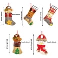 thumbnail image 3 of Gibobby Calcetines de Navidad Decoración del Árbol de Navidad Adornos colgantes Decoración de la pared de la puerta del (E), 3 of 3