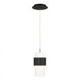 thumbnail image 2 of WAC Lighting Banded 9" LED Title 24 Compliant Aluminum Pendant in Black, 2 of 4