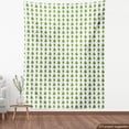 thumbnail image 4 of Ambesonne Botany Fabric by the Yard Upholstery, Succulent Flower Plants Art, 5 Yards, Green White, 4 of 5