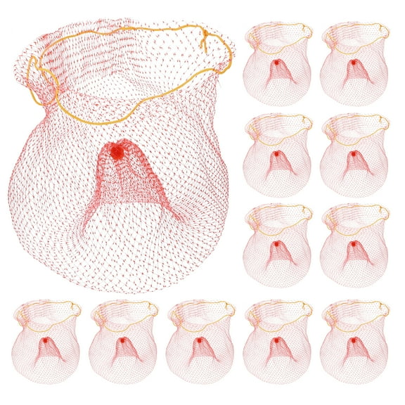 MLINS 50Pcs Outdoor Watermelon Nets Storage Pouch Fruit Vegetable Bags Greenhouse Bags